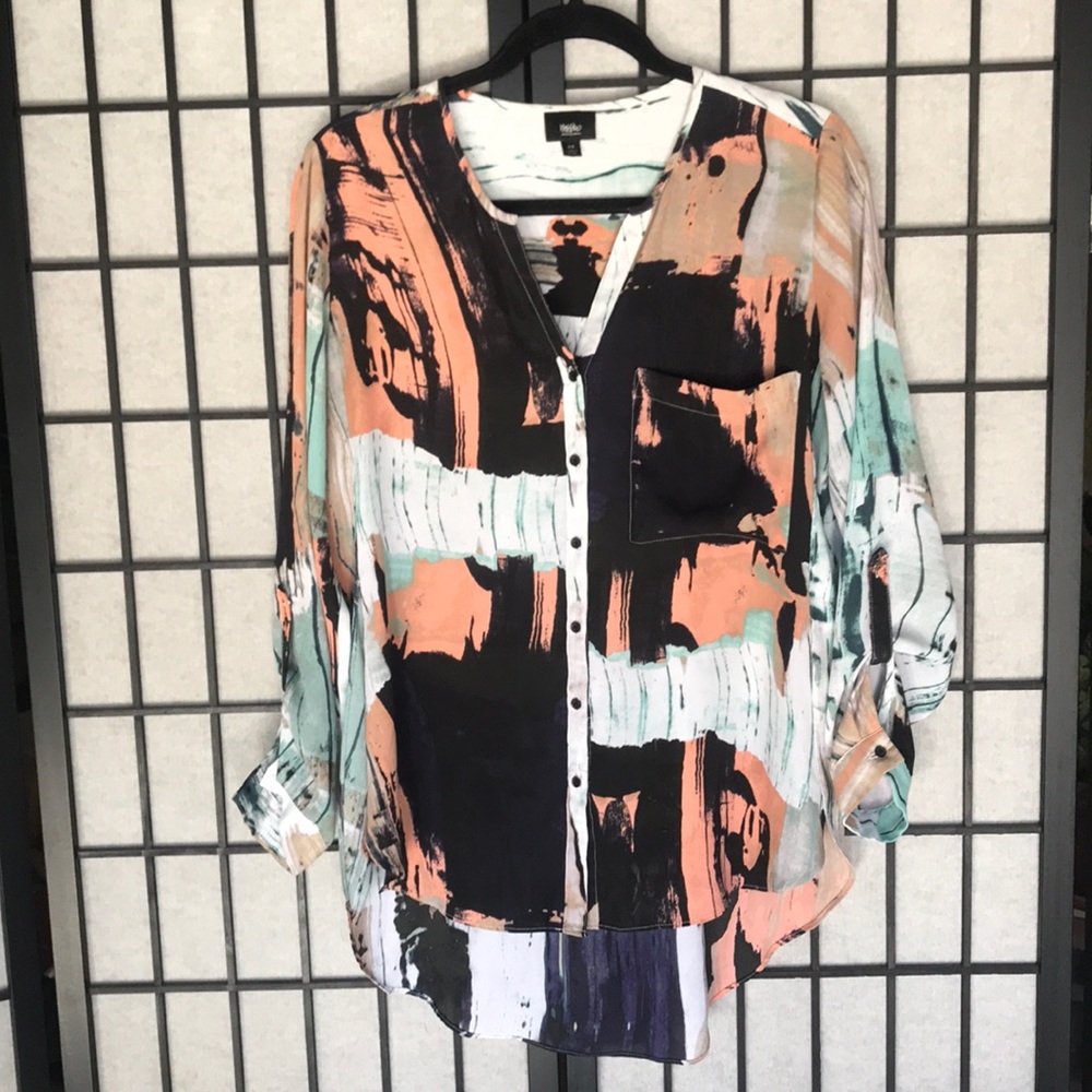 Colorful Tunic Blouse